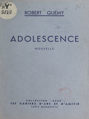 cover image of Adolescence